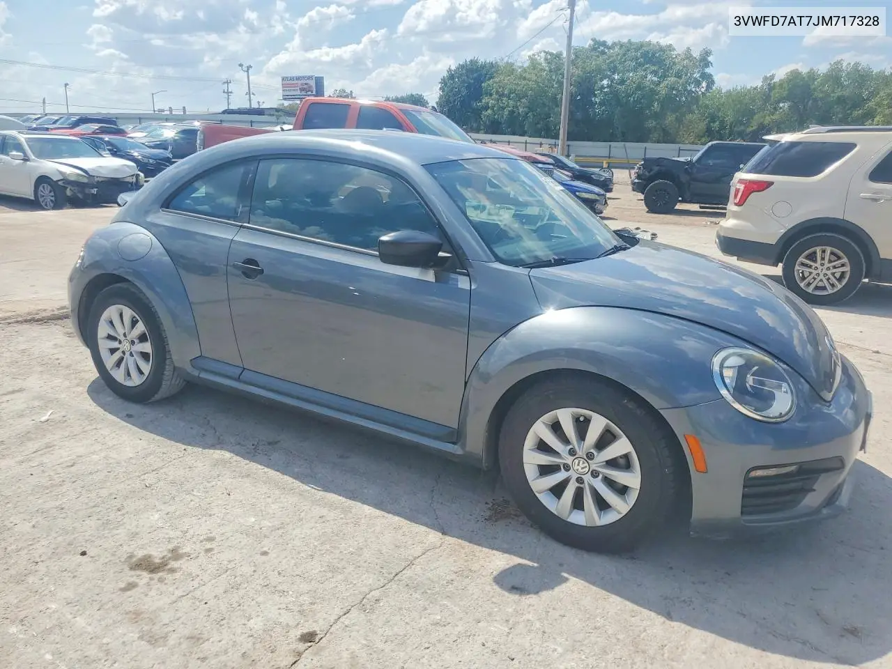 2018 VOLKSWAGEN BEETLE VIN 3VWFD7AT7JM717328 — фото 4