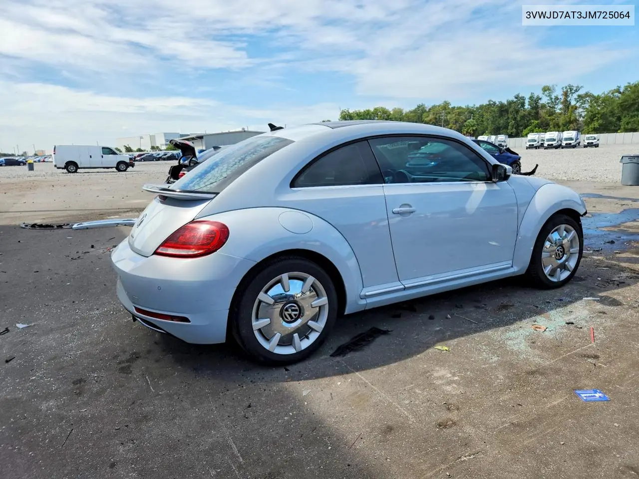 2018 VOLKSWAGEN BEETLE VIN 3VWJD7AT3JM725064 — фото 3