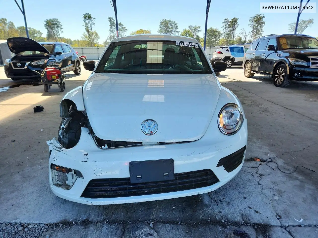 2018 VOLKSWAGEN BEETLE VIN 3VWFD7AT1JM719642 — фото 5