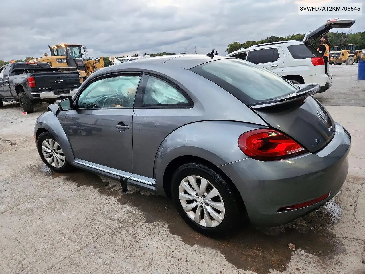 2019 VOLKSWAGEN BEETLE VIN 3VWFD7AT2KM706545 — фото 2