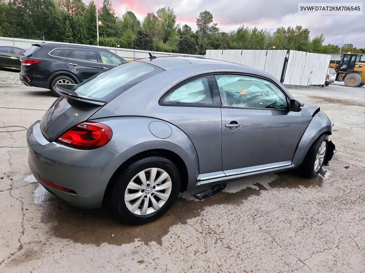 2019 VOLKSWAGEN BEETLE VIN 3VWFD7AT2KM706545 — фото 3