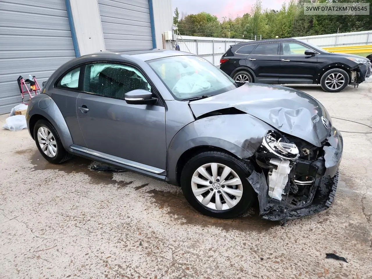 2019 VOLKSWAGEN BEETLE VIN 3VWFD7AT2KM706545 — фото 4