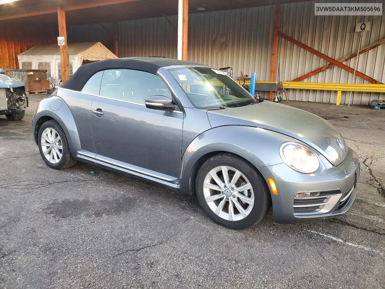 2019 VOLKSWAGEN BEETLE VIN 3VW5DAAT3KM505696 — фото 4