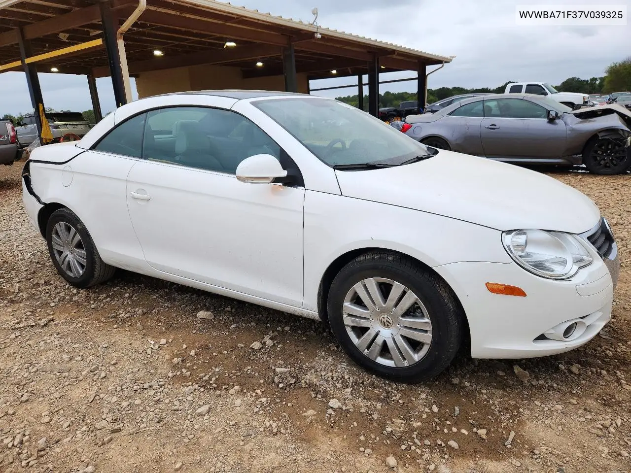 2007 VOLKSWAGEN EOS VIN WVWBA71F37V039325 — фото 4