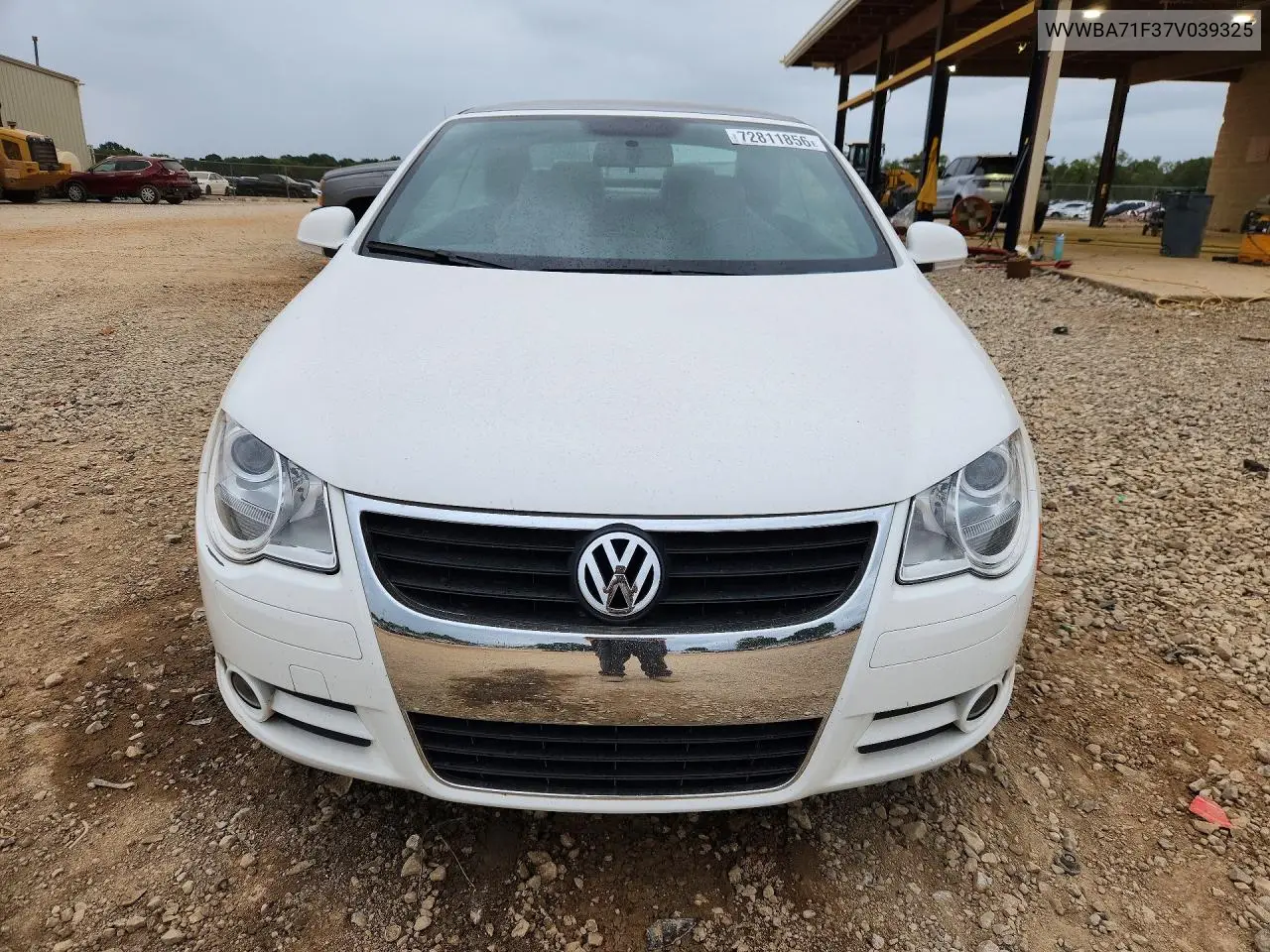 2007 VOLKSWAGEN EOS VIN WVWBA71F37V039325 — фото 5