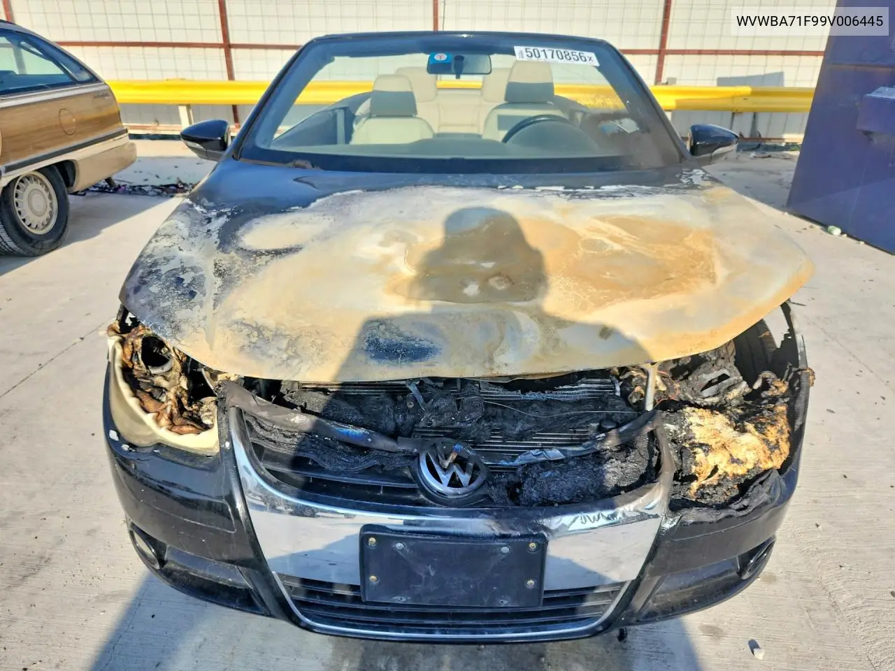 2009 VOLKSWAGEN EOS VIN WVWBA71F99V006445 — фото 5