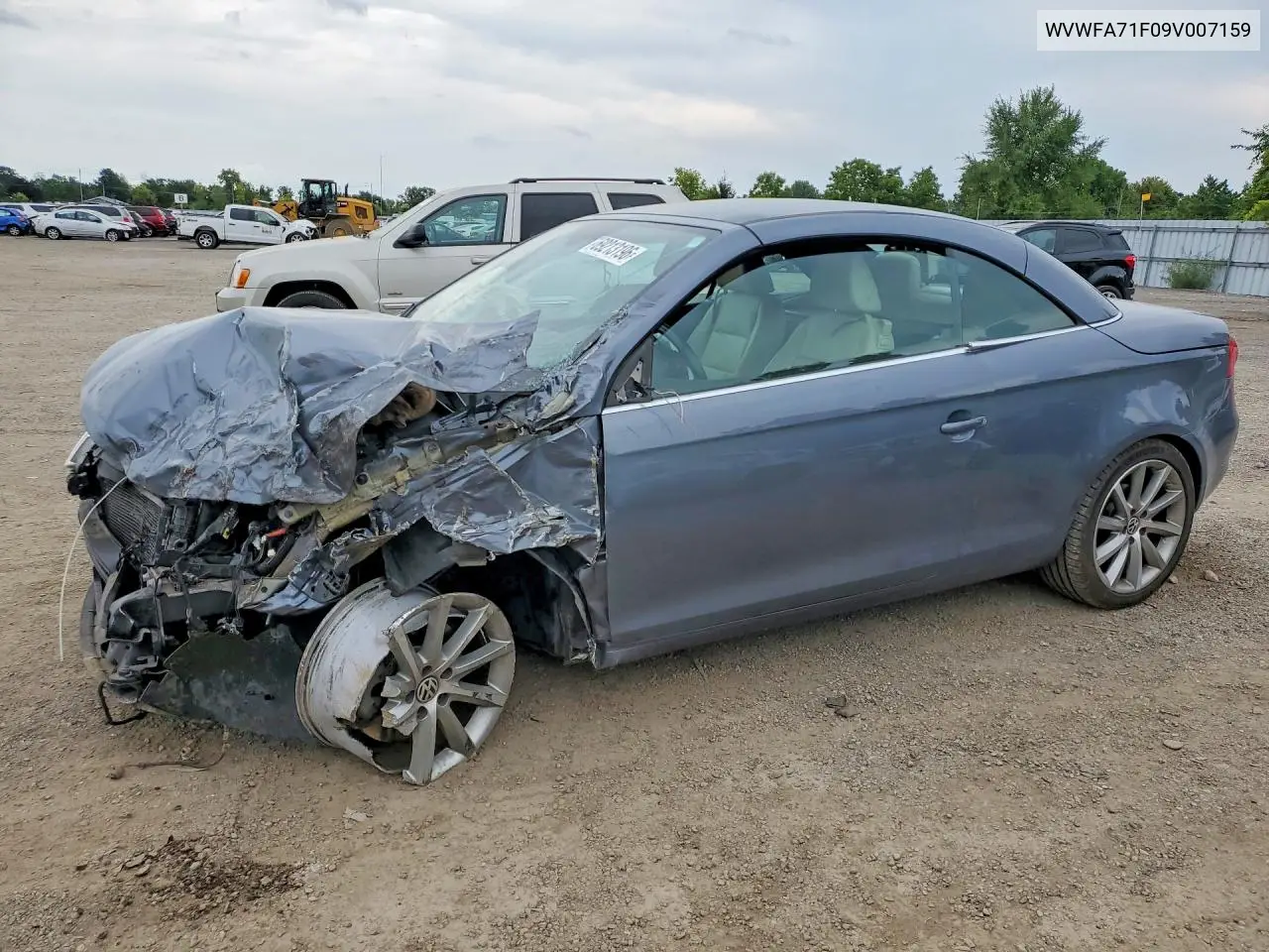 VOLKSWAGEN EOS 2009, VIN WVWFA71F09V007159