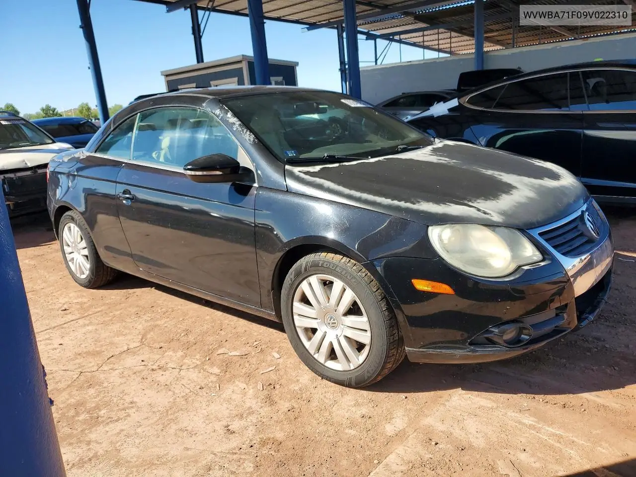 2009 VOLKSWAGEN EOS VIN WVWBA71F09V022310 — фото 4
