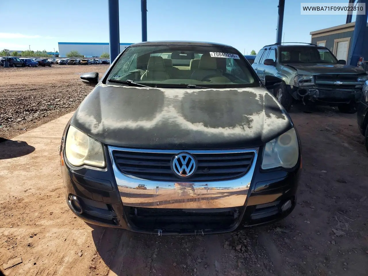 2009 VOLKSWAGEN EOS VIN WVWBA71F09V022310 — фото 5