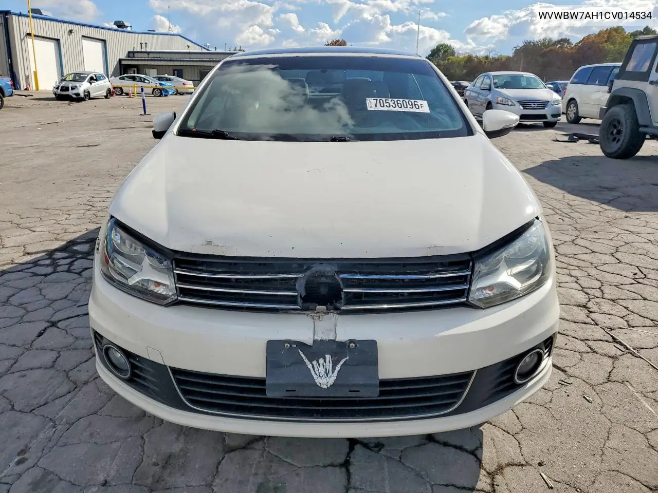 2012 VOLKSWAGEN EOS VIN WVWBW7AH1CV014534 — фото 5