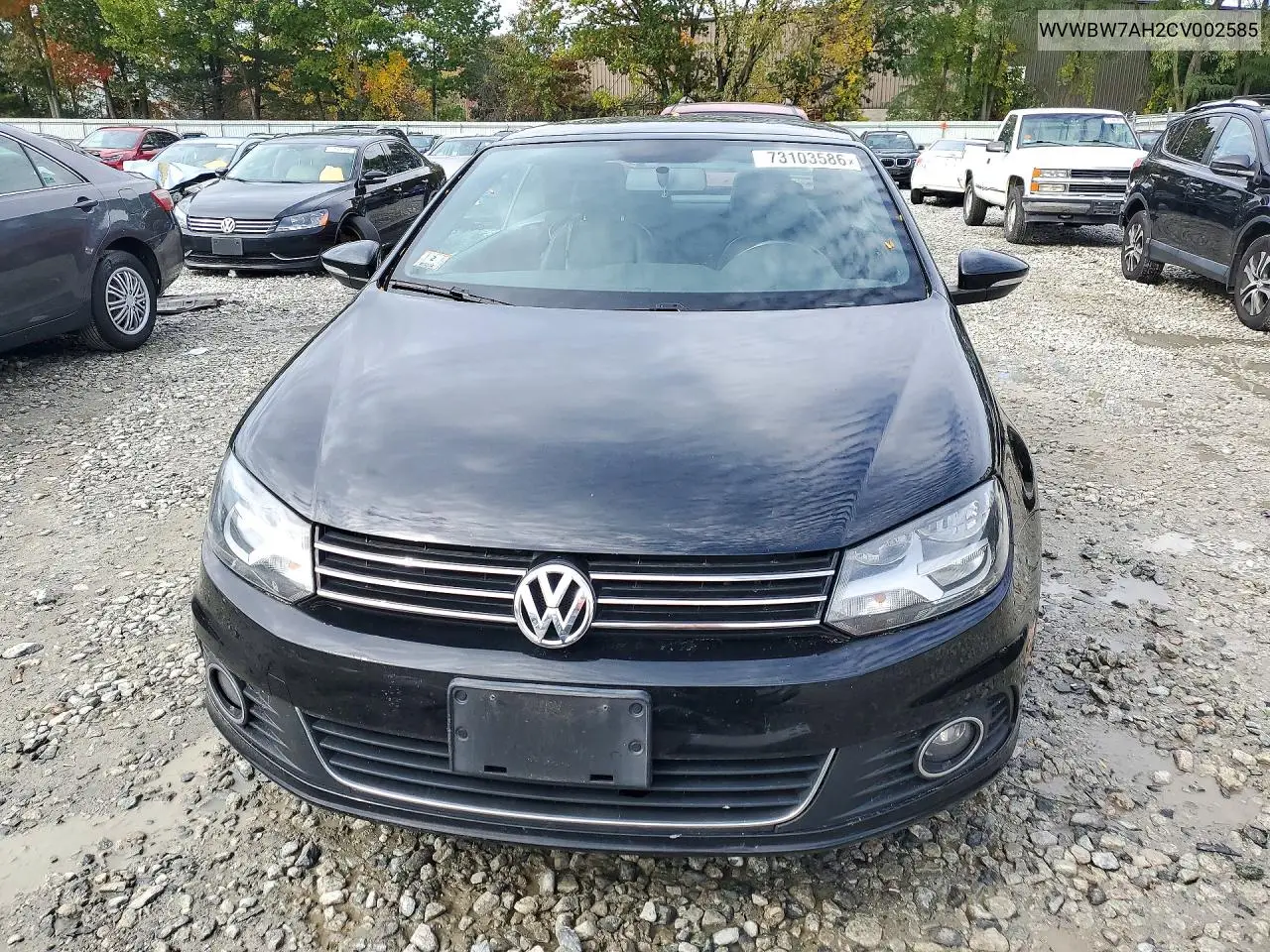 2012 VOLKSWAGEN EOS VIN WVWBW7AH2CV002585 — фото 5
