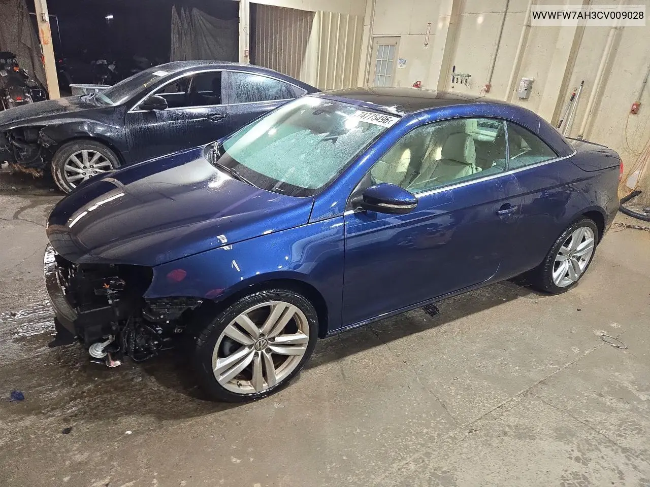 VOLKSWAGEN EOS 2012, VIN WVWFW7AH3CV009028
