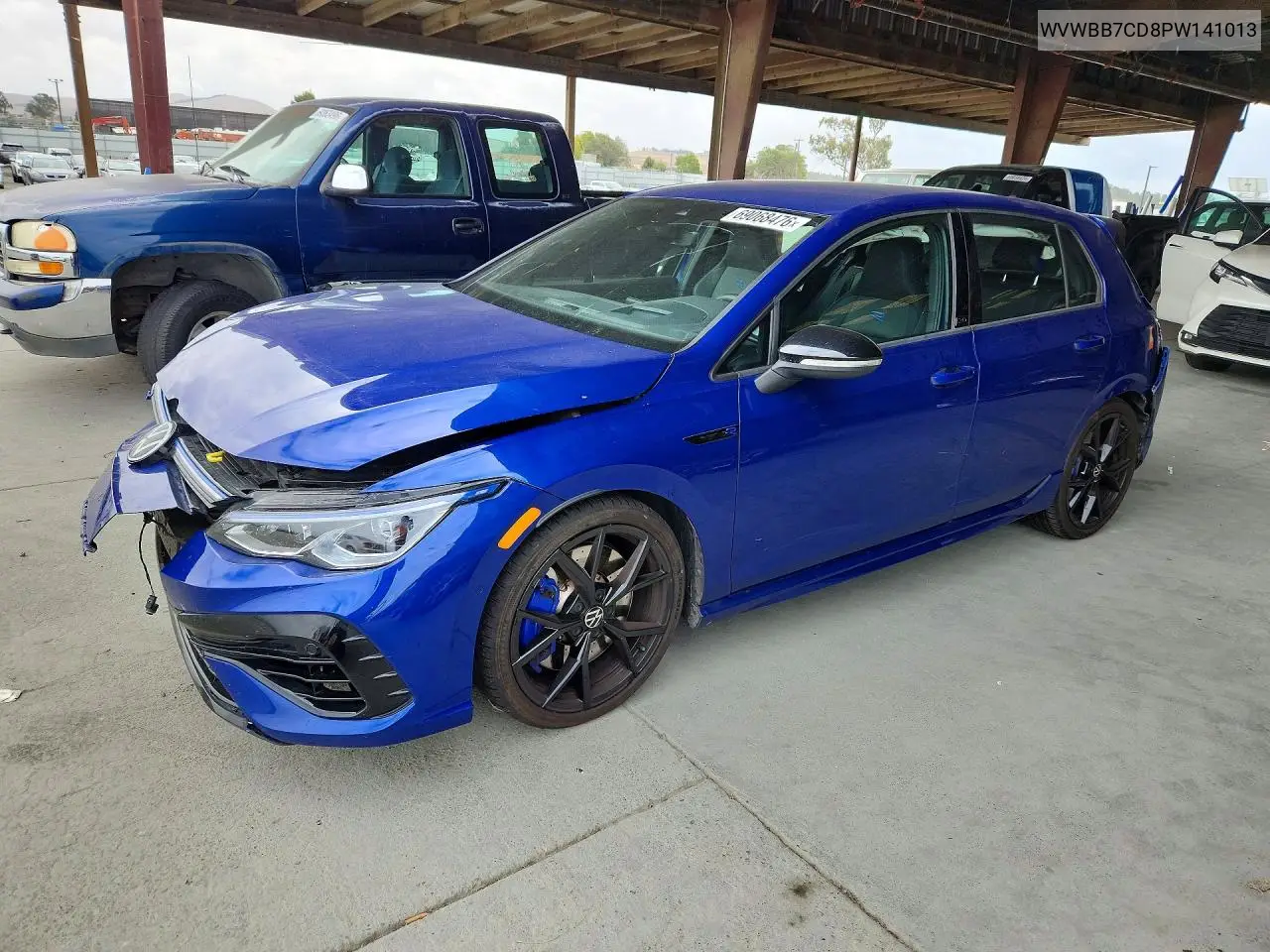 VOLKSWAGEN GOLF R 2023, VIN WVWBB7CD8PW141013