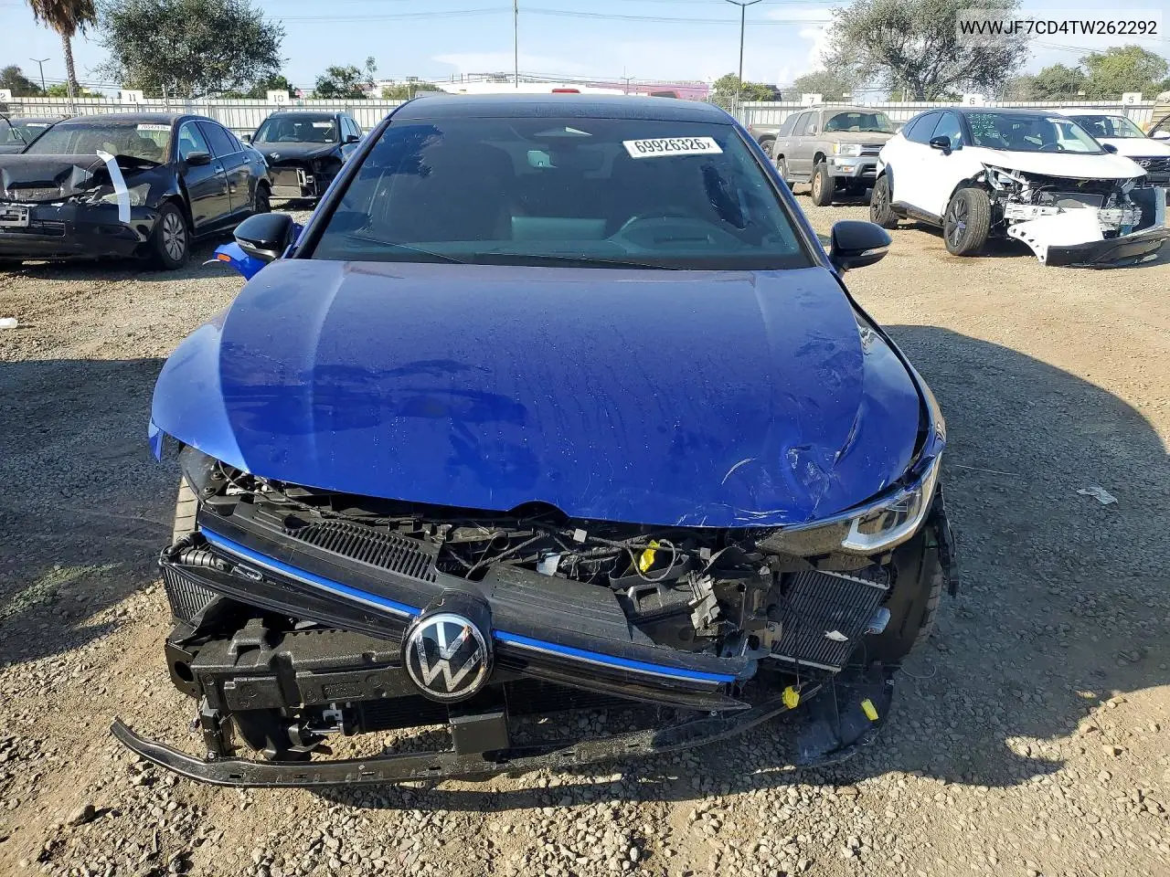 2026 VOLKSWAGEN GOLF R VIN WVWJF7CD4TW262292 — фото 5