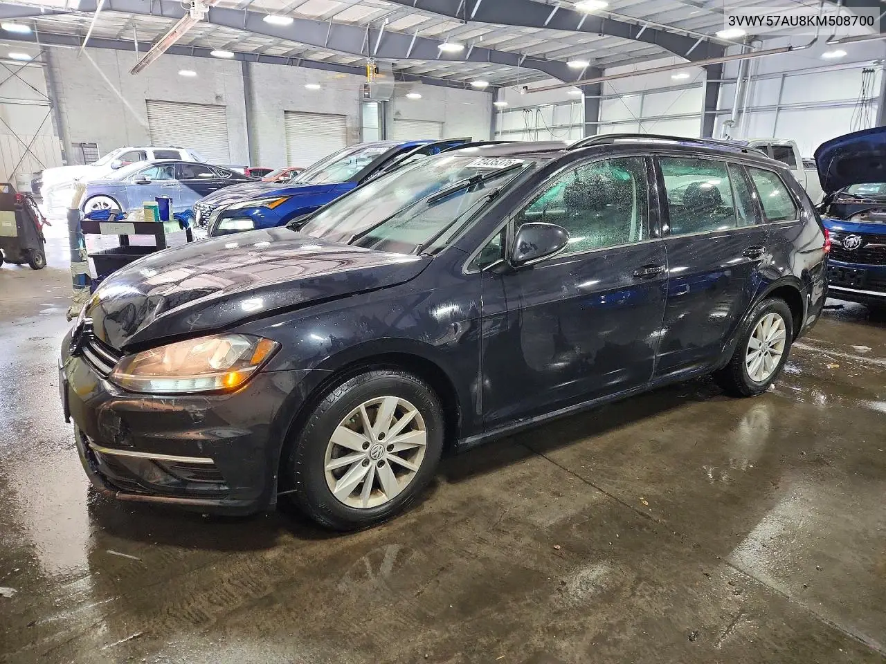 VOLKSWAGEN GOLF SPORTSVAN 2019, VIN 3VWY57AU8KM508700