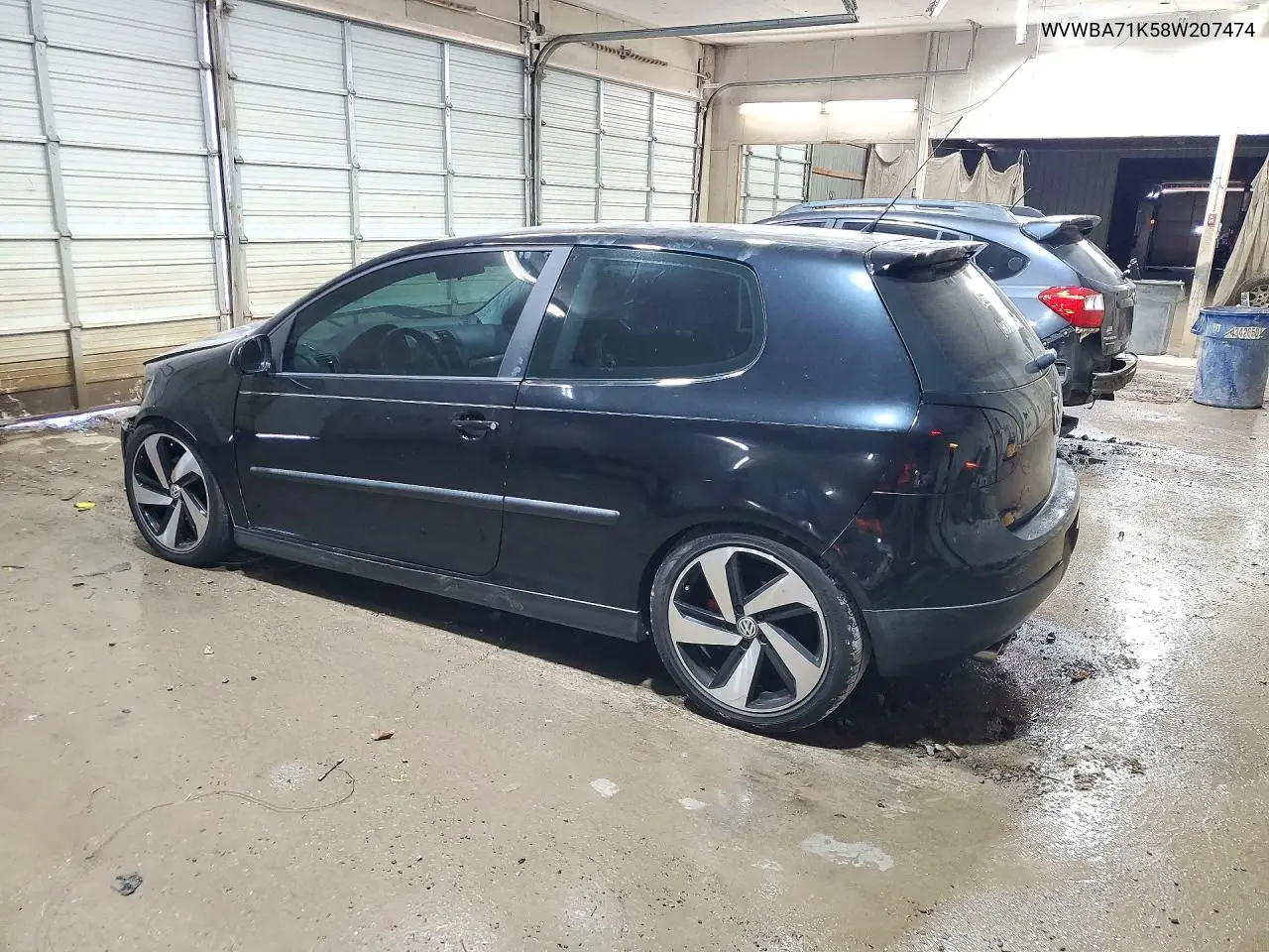 2008 VOLKSWAGEN GOLF VIN WVWBA71K58W207474 — фото 2