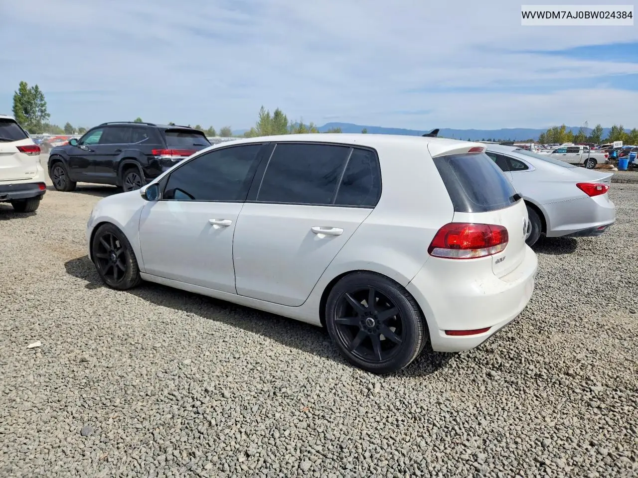 2011 VOLKSWAGEN GOLF VIN WVWDM7AJ0BW024384 — фото 2