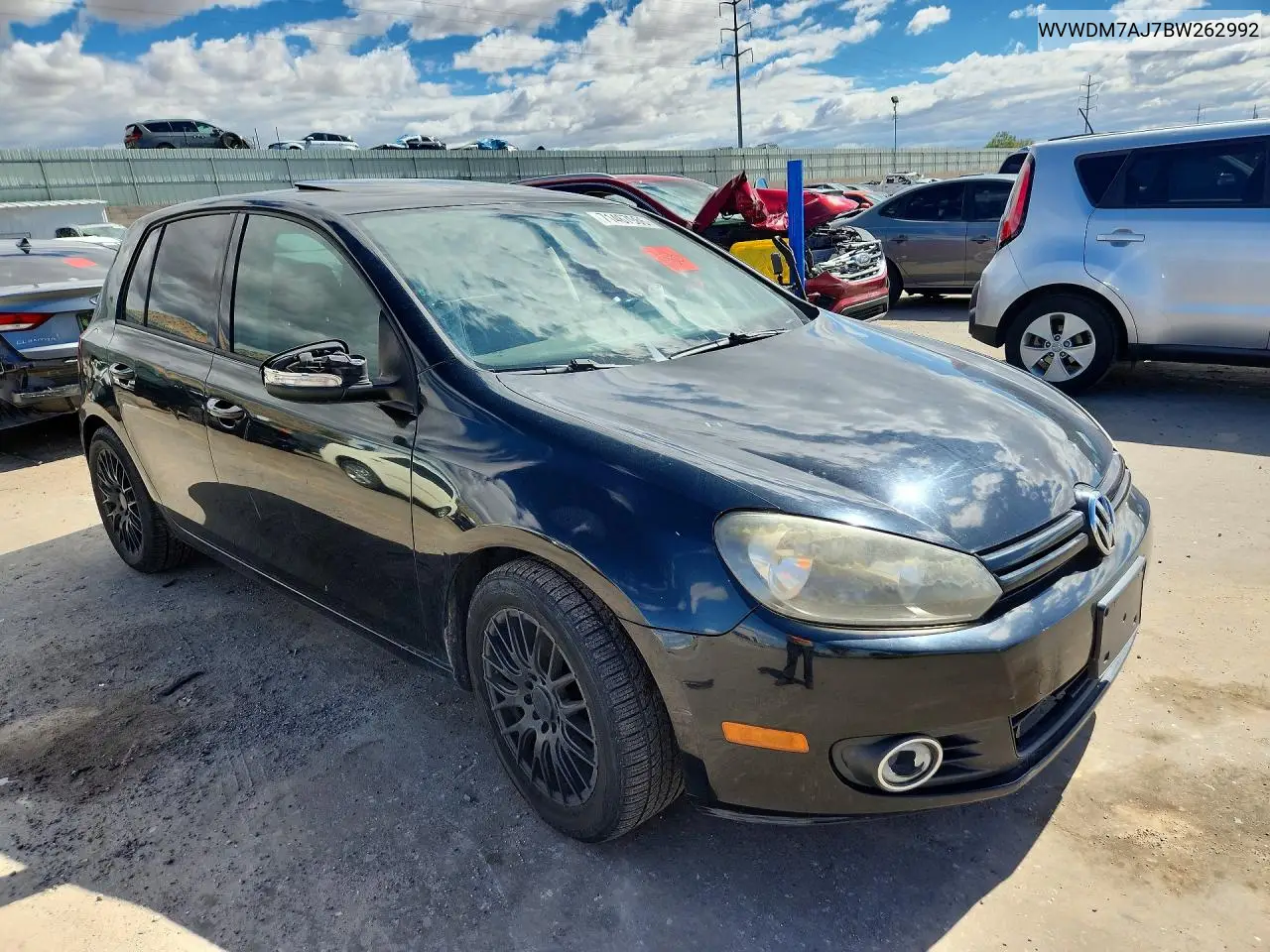 2011 VOLKSWAGEN GOLF VIN WVWDM7AJ7BW262992 — фото 4