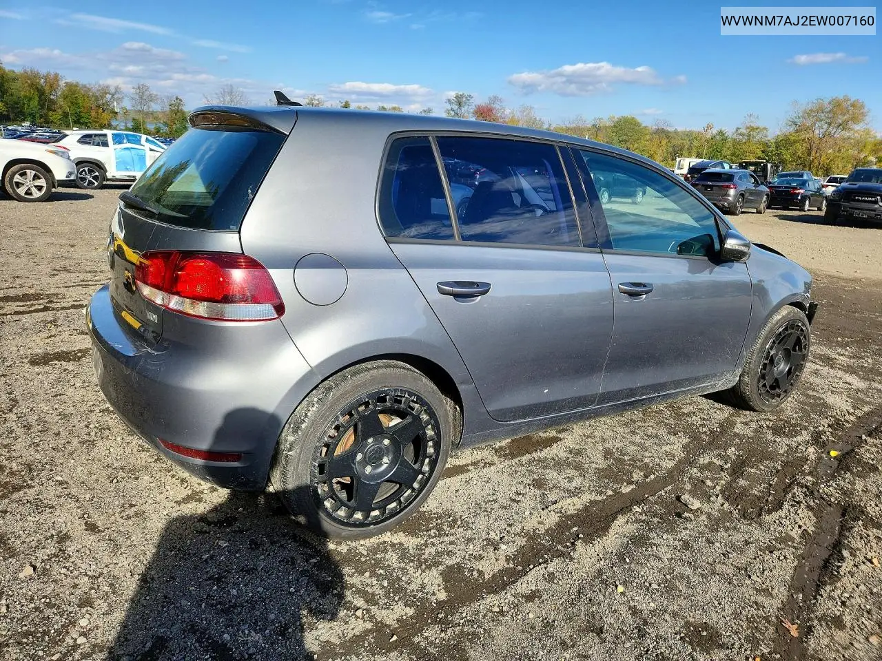 2014 VOLKSWAGEN GOLF VIN WVWNM7AJ2EW007160 — фото 3