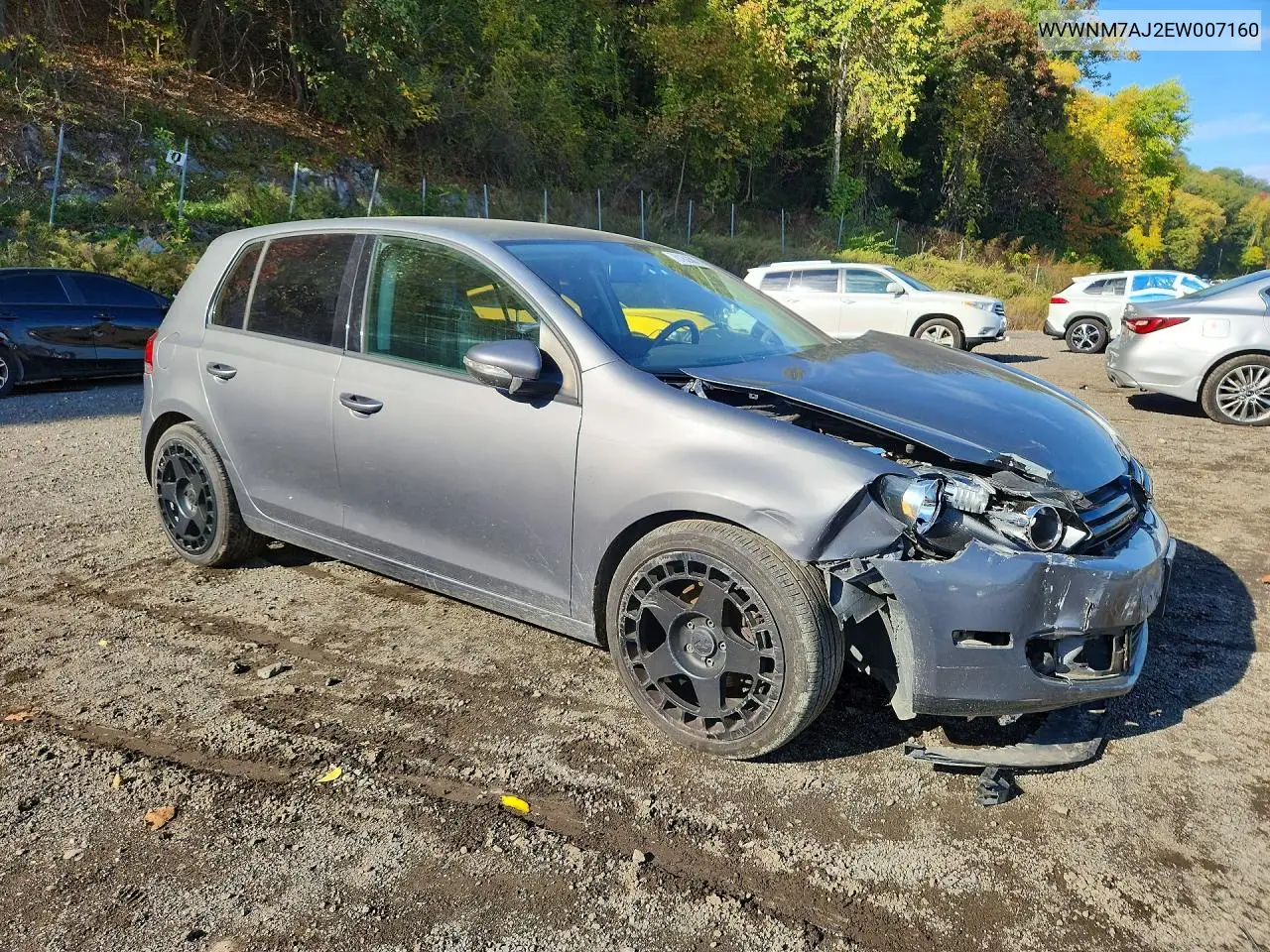 2014 VOLKSWAGEN GOLF VIN WVWNM7AJ2EW007160 — фото 4