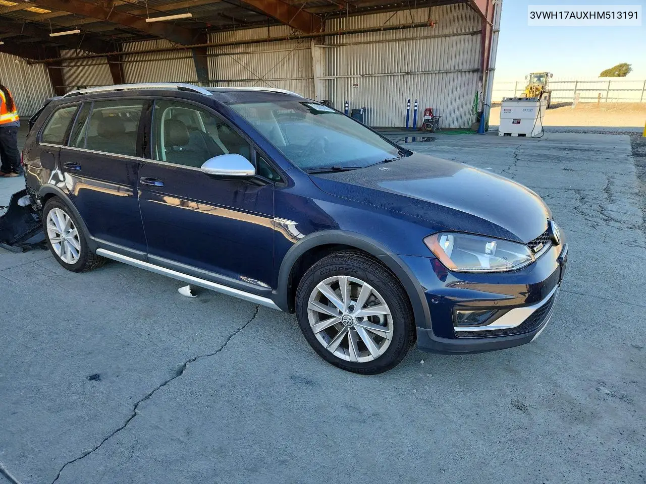 2017 VOLKSWAGEN GOLF VIN 3VWH17AUXHM513191 — фото 4