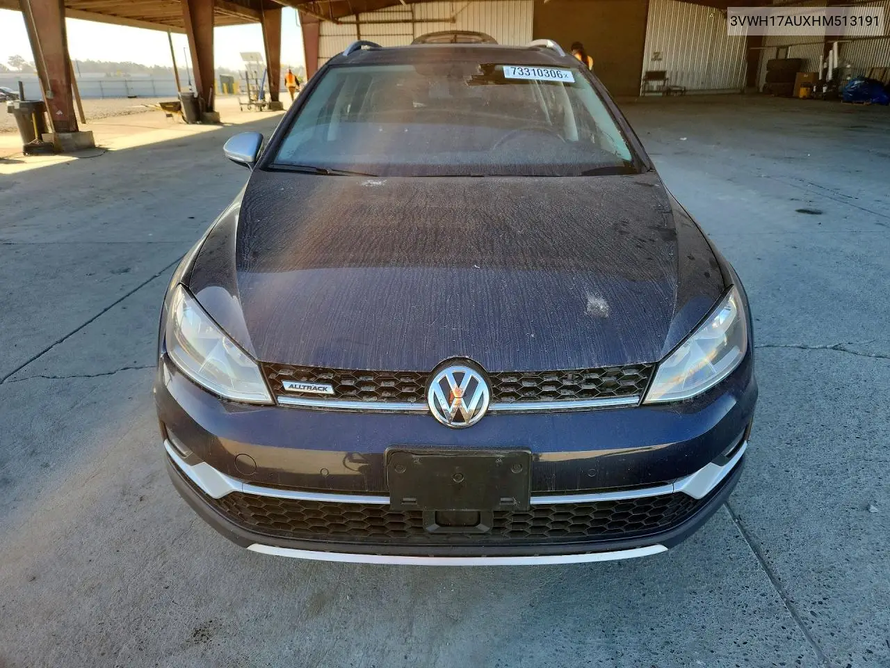 2017 VOLKSWAGEN GOLF VIN 3VWH17AUXHM513191 — фото 5