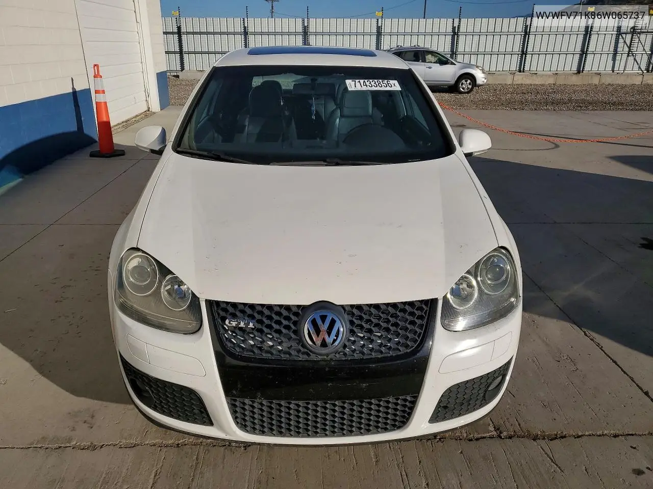 2006 VOLKSWAGEN GTI VIN WVWFV71K86W065737 — фото 5