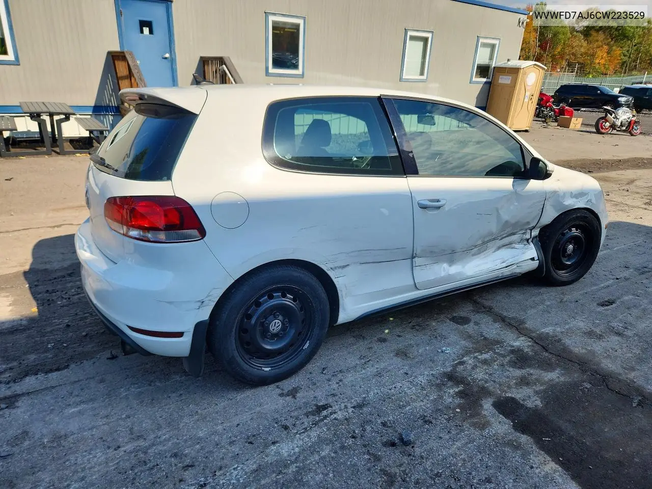 2012 VOLKSWAGEN GTI VIN WVWFD7AJ6CW223529 — фото 3