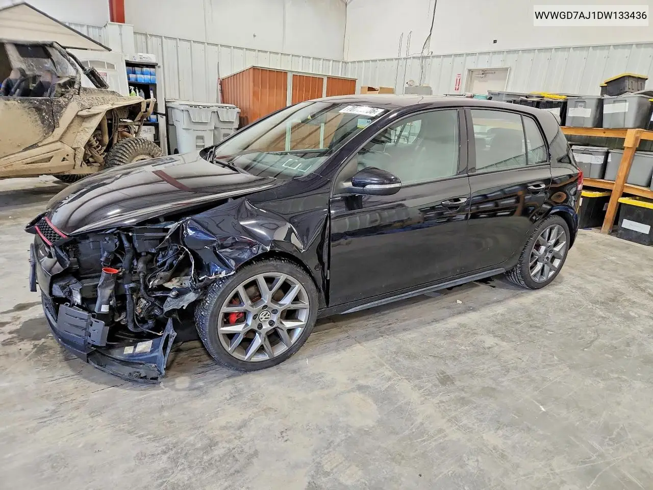 VOLKSWAGEN GTI 2013, VIN WVWGD7AJ1DW133436