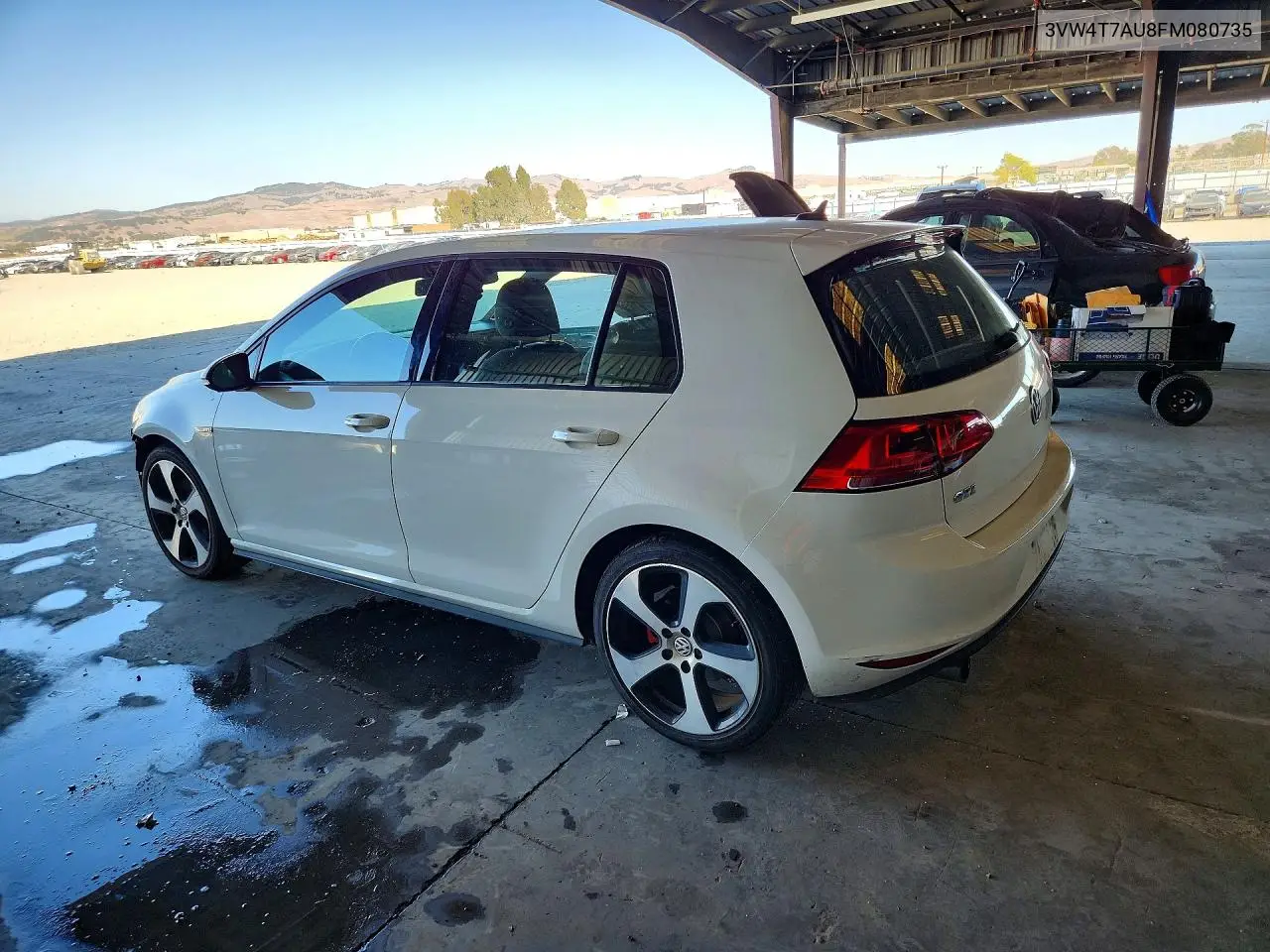 2015 VOLKSWAGEN GTI VIN 3VW4T7AU8FM080735 — фото 2