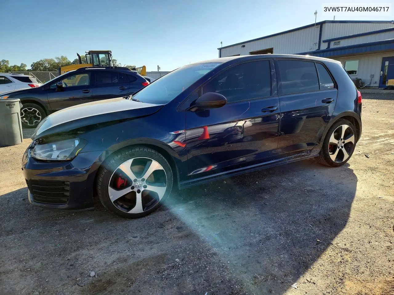 VOLKSWAGEN GTI 2016, VIN 3VW5T7AU4GM046717