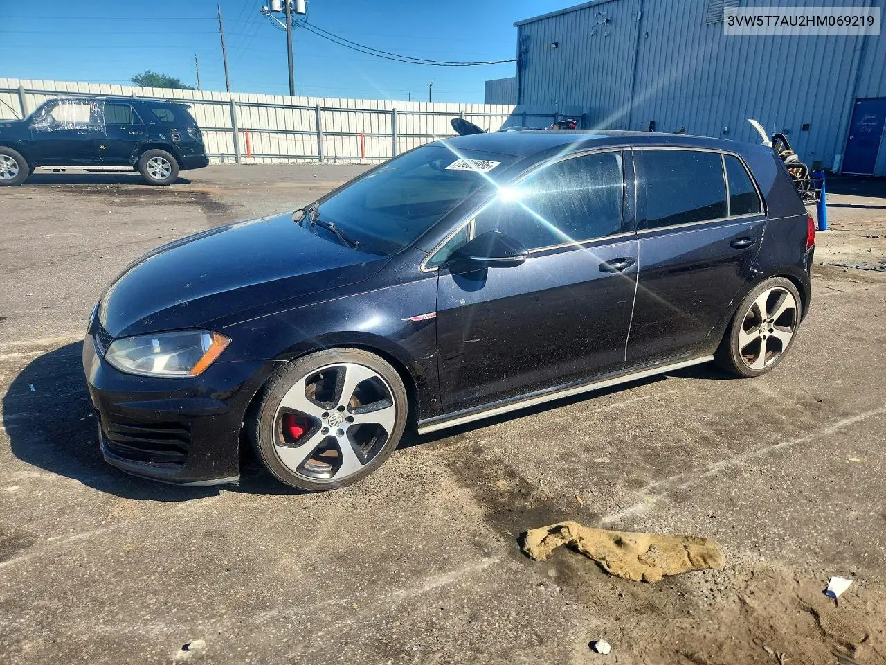 VOLKSWAGEN GTI 2017, VIN 3VW5T7AU2HM069219