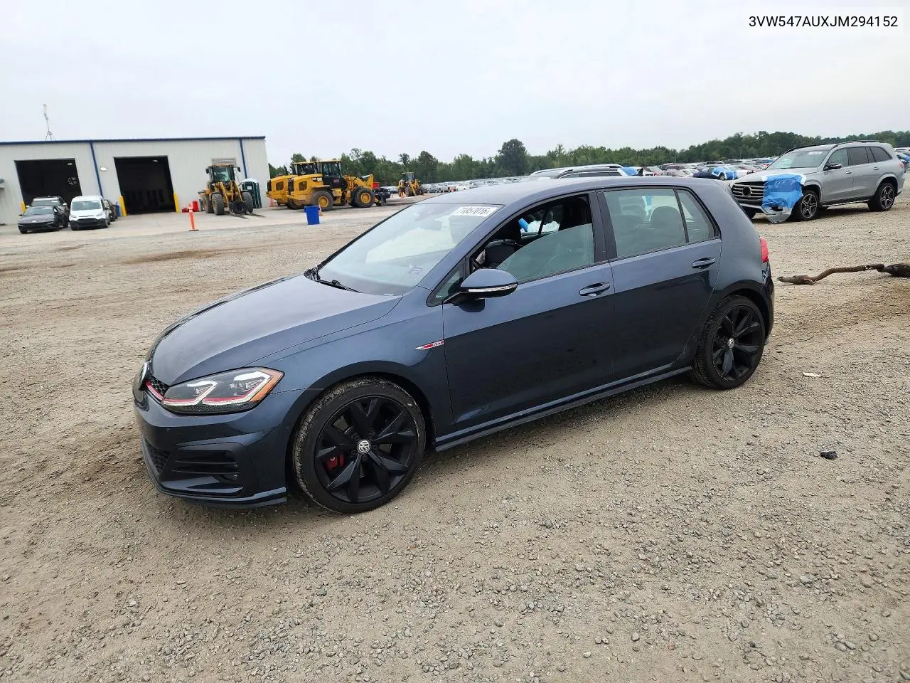 VOLKSWAGEN GTI 2018, VIN 3VW547AUXJM294152