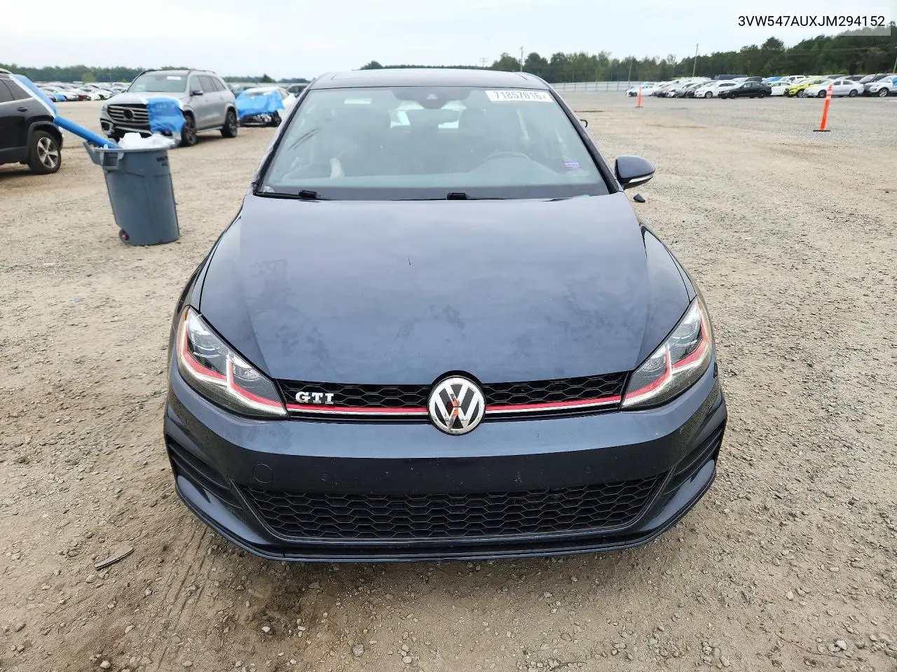 2018 VOLKSWAGEN GTI VIN 3VW547AUXJM294152 — фото 5