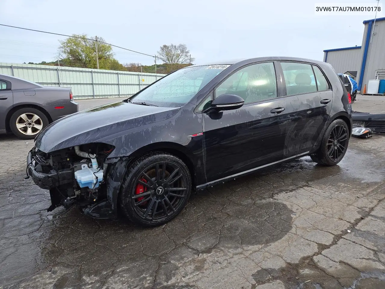 VOLKSWAGEN GTI 2021, VIN 3VW6T7AU7MM010178