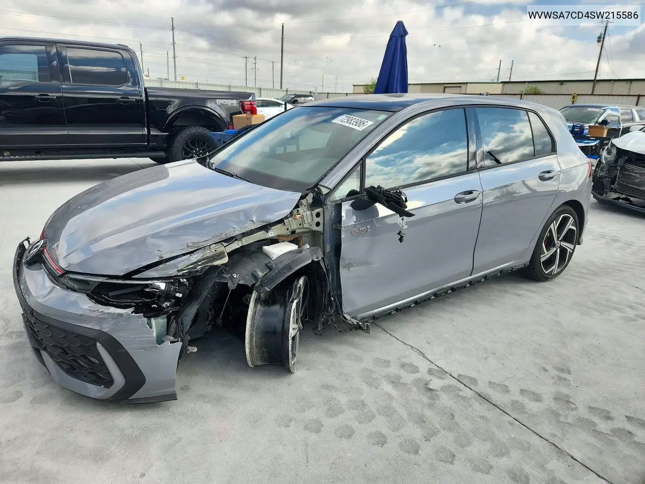 VOLKSWAGEN GTI 2025, VIN WVWSA7CD4SW215586