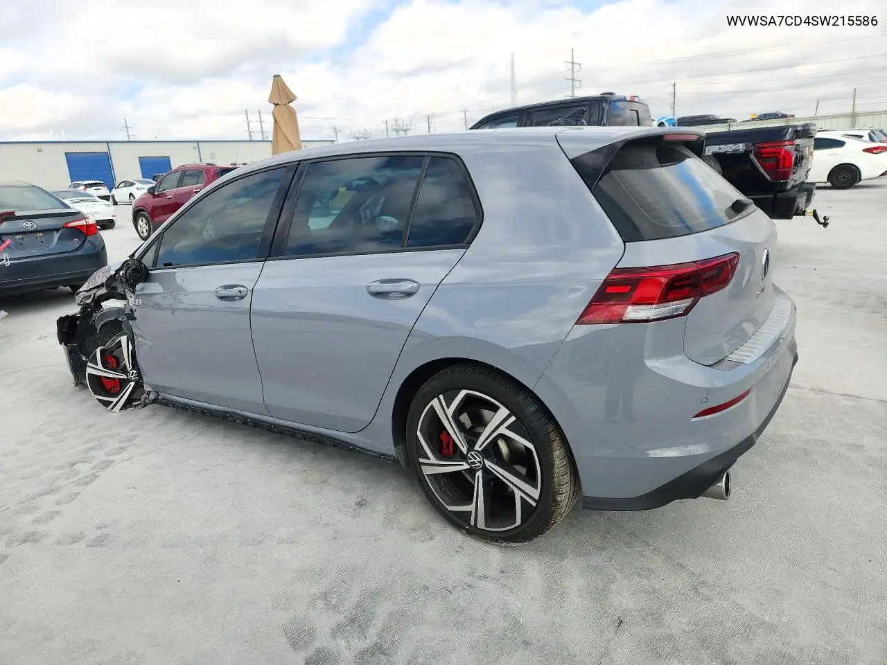 2025 VOLKSWAGEN GTI VIN WVWSA7CD4SW215586 — фото 2