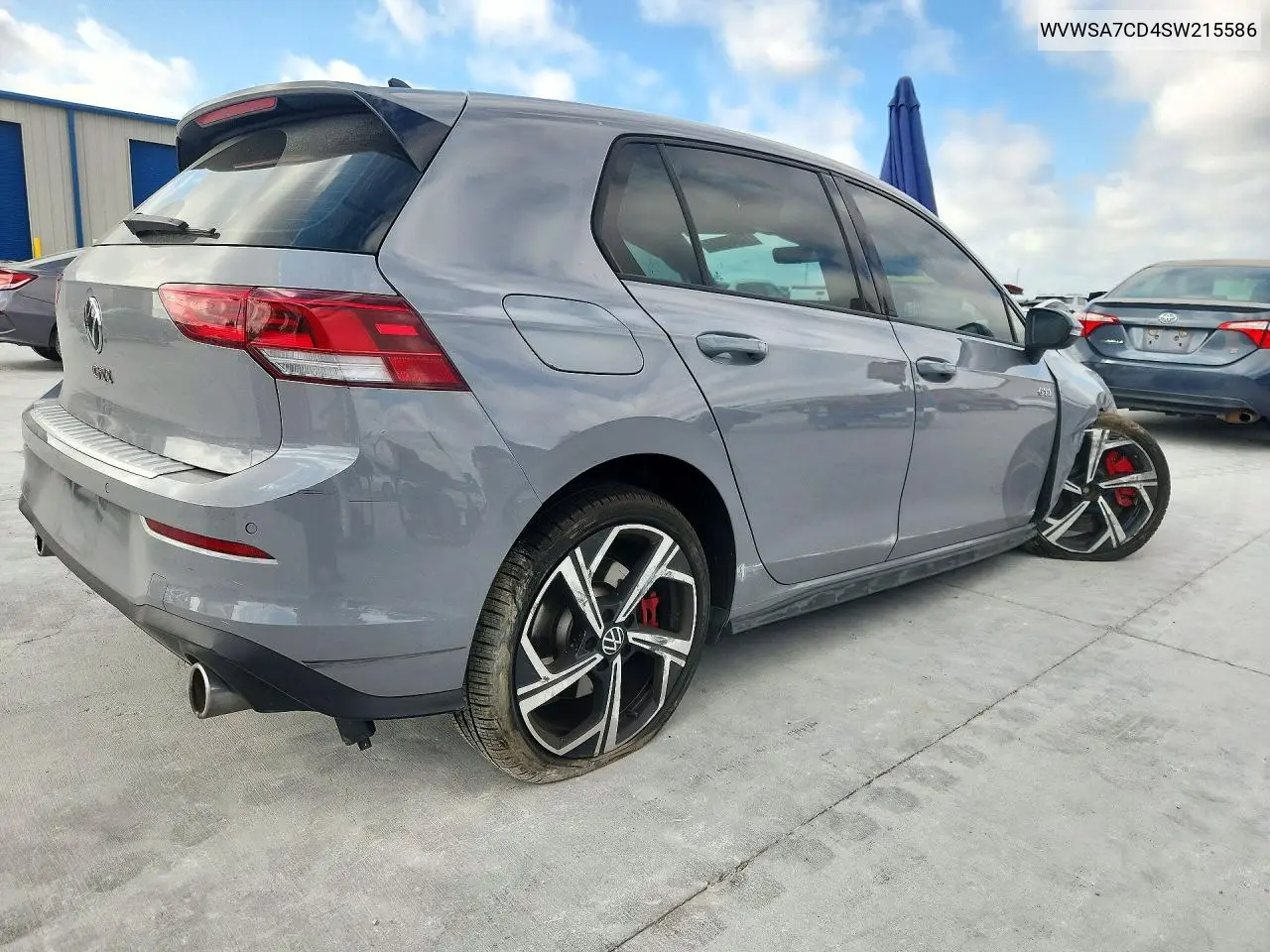 2025 VOLKSWAGEN GTI VIN WVWSA7CD4SW215586 — фото 3