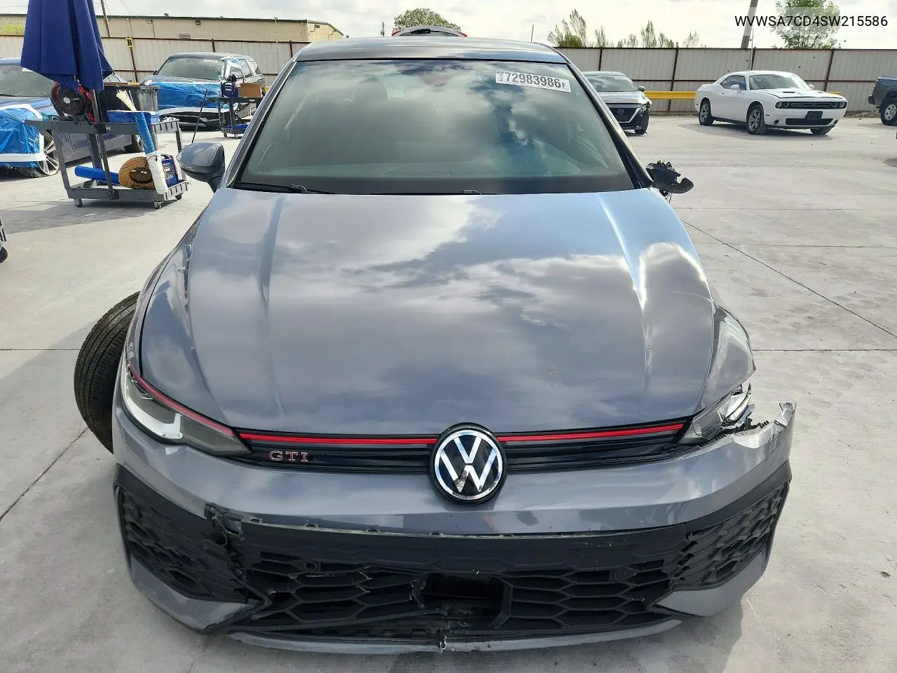 2025 VOLKSWAGEN GTI VIN WVWSA7CD4SW215586 — фото 5