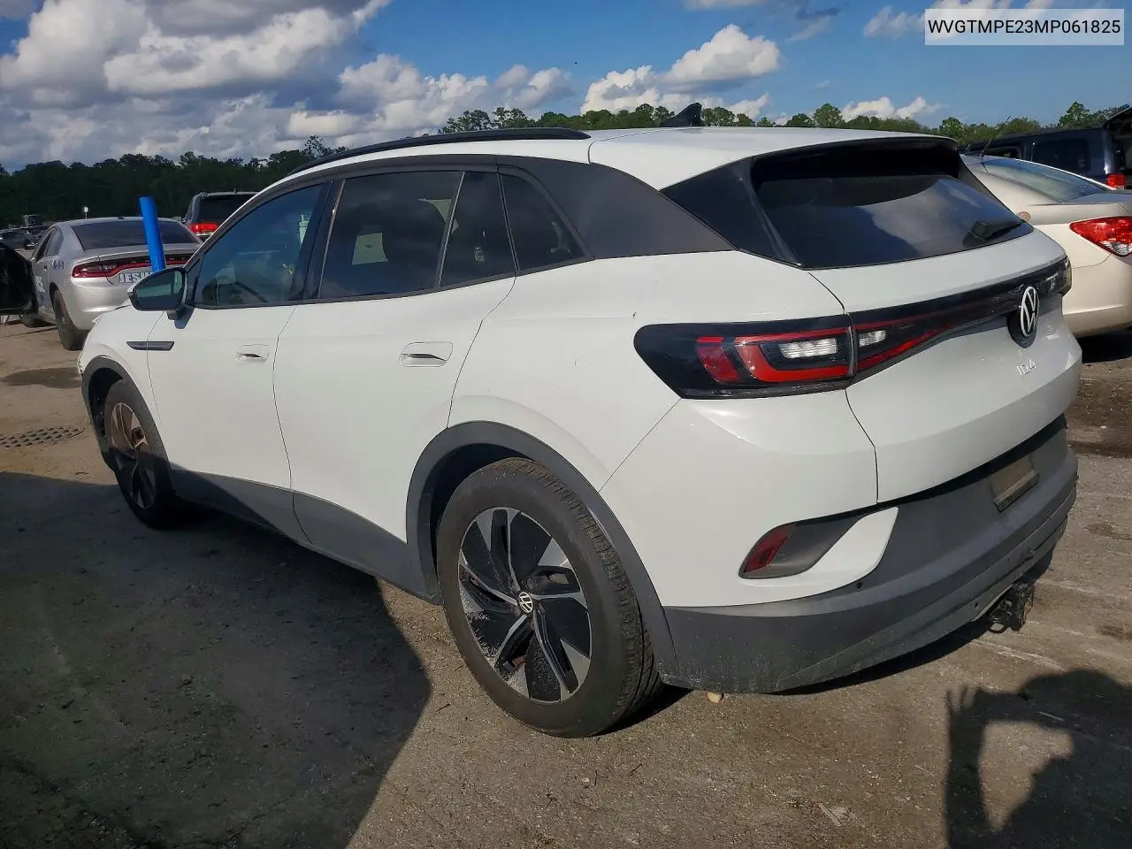 2021 VOLKSWAGEN ID.4 VIN WVGTMPE23MP061825 — фото 2