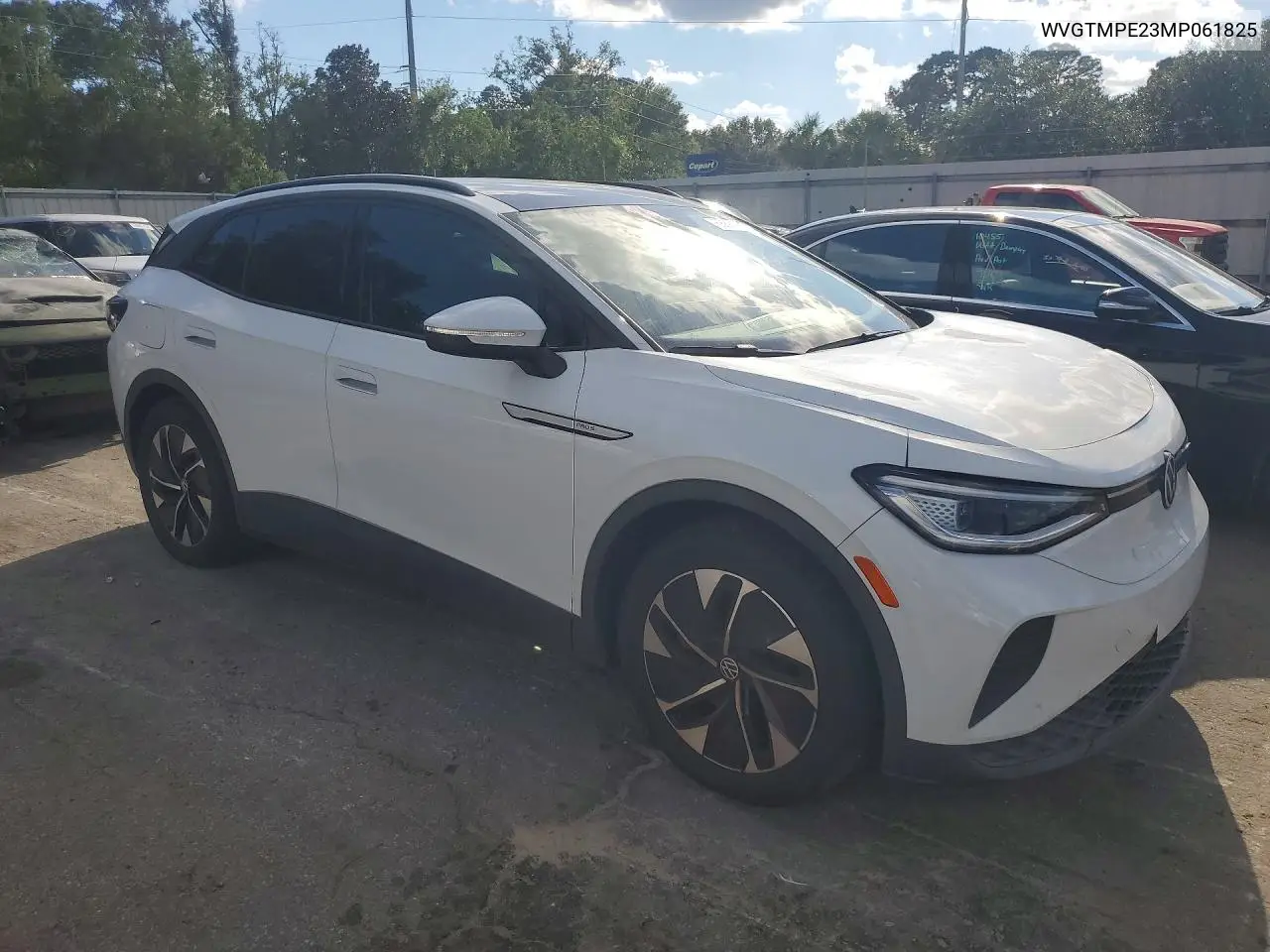 2021 VOLKSWAGEN ID.4 VIN WVGTMPE23MP061825 — фото 4