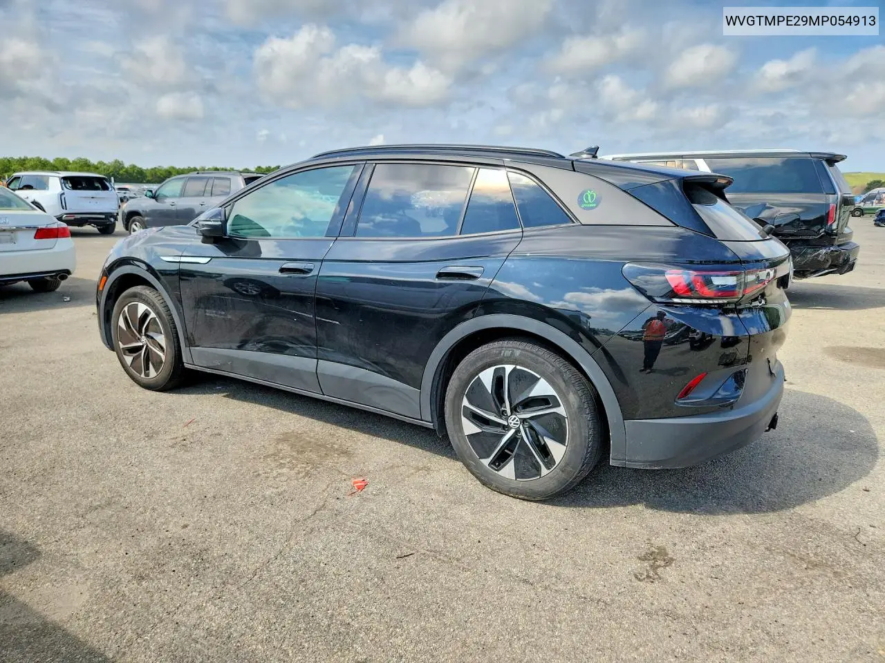 2021 VOLKSWAGEN ID.4 VIN WVGTMPE29MP054913 — фото 2