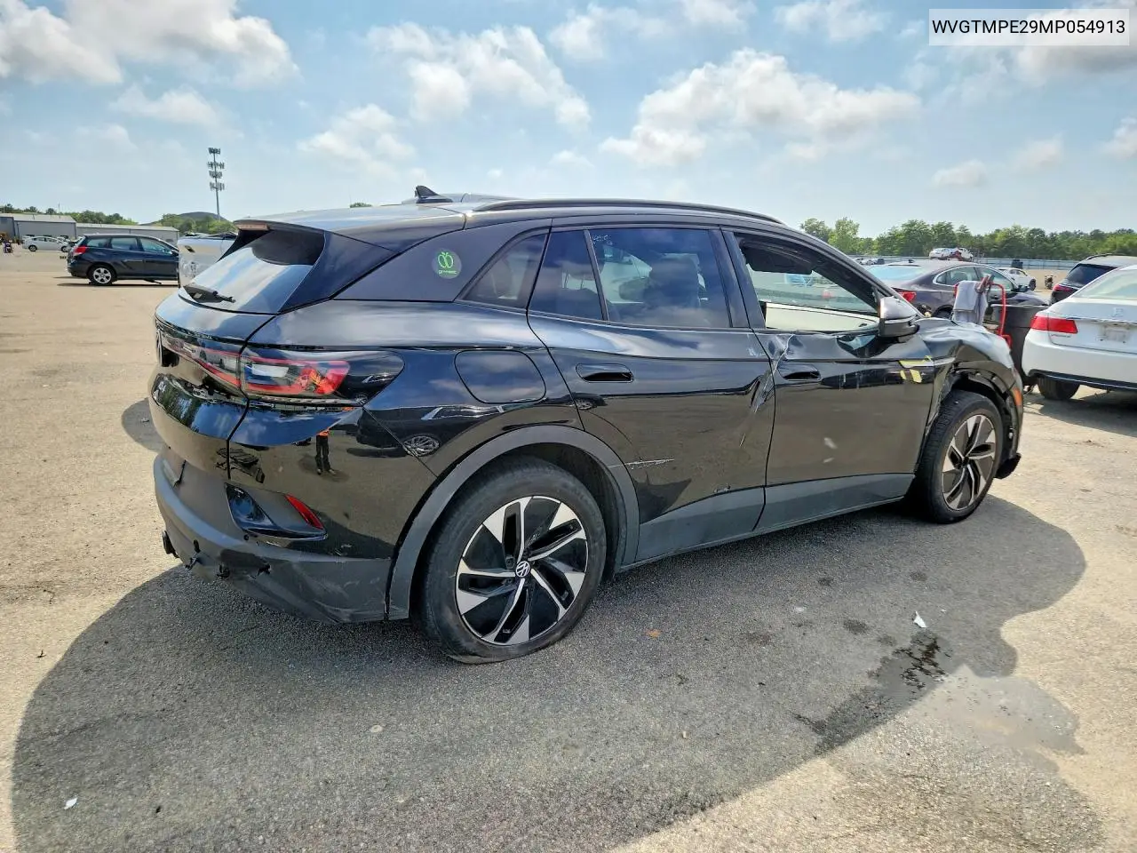 2021 VOLKSWAGEN ID.4 VIN WVGTMPE29MP054913 — фото 3