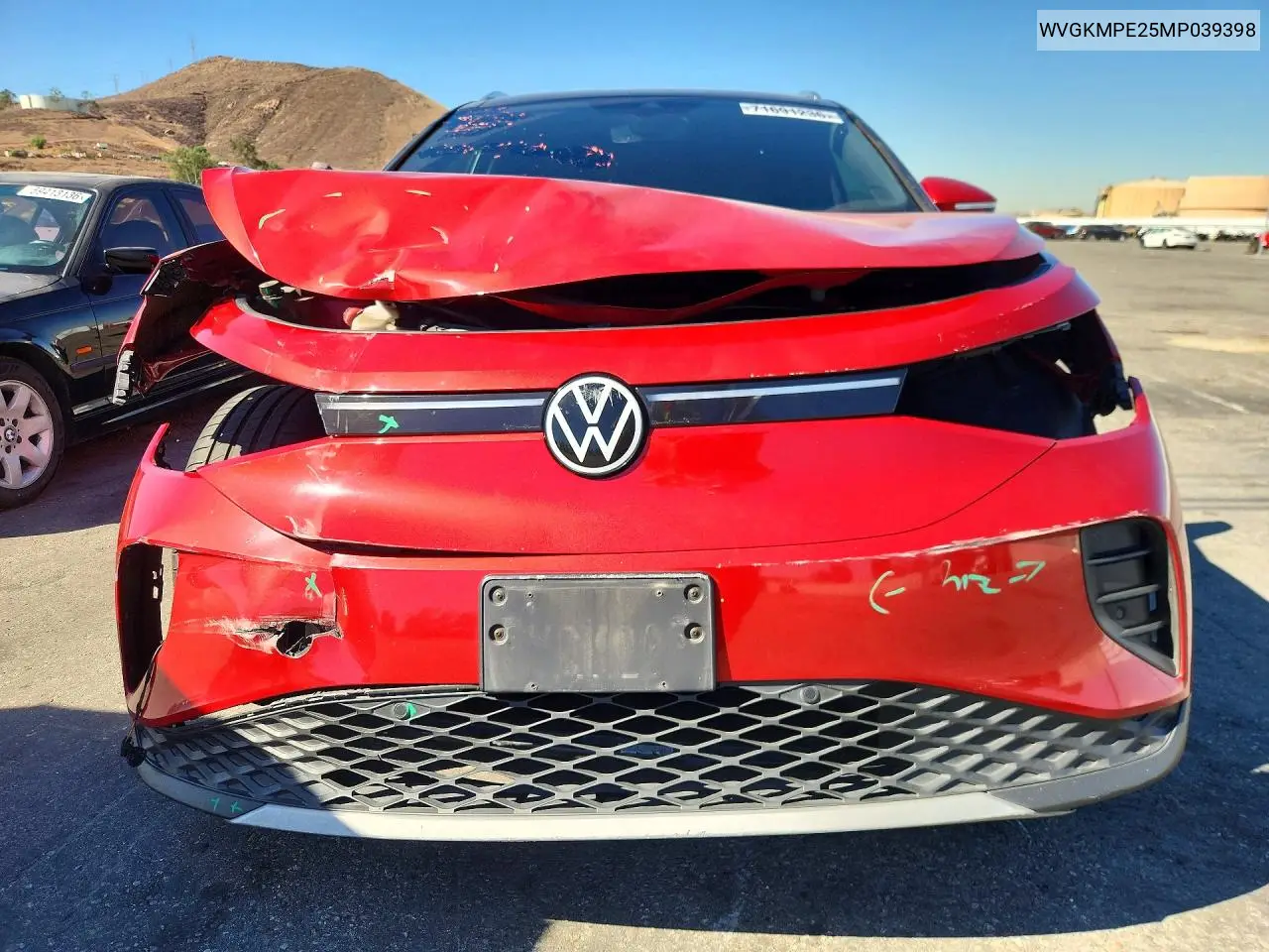 2021 VOLKSWAGEN ID.4 VIN WVGKMPE25MP039398 — фото 5