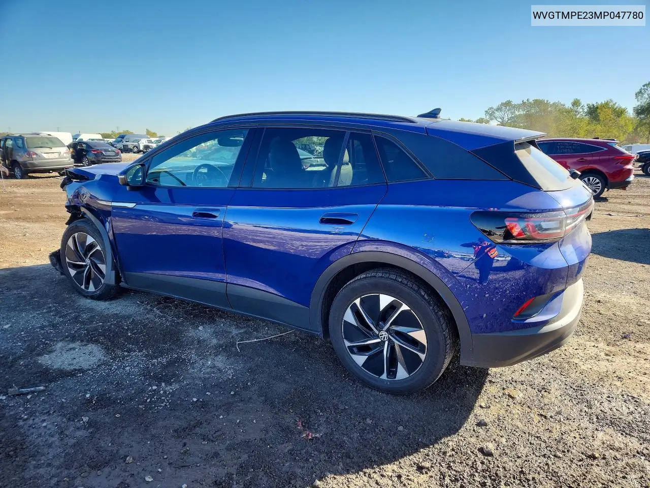 2021 VOLKSWAGEN ID.4 VIN WVGTMPE23MP047780 — фото 2