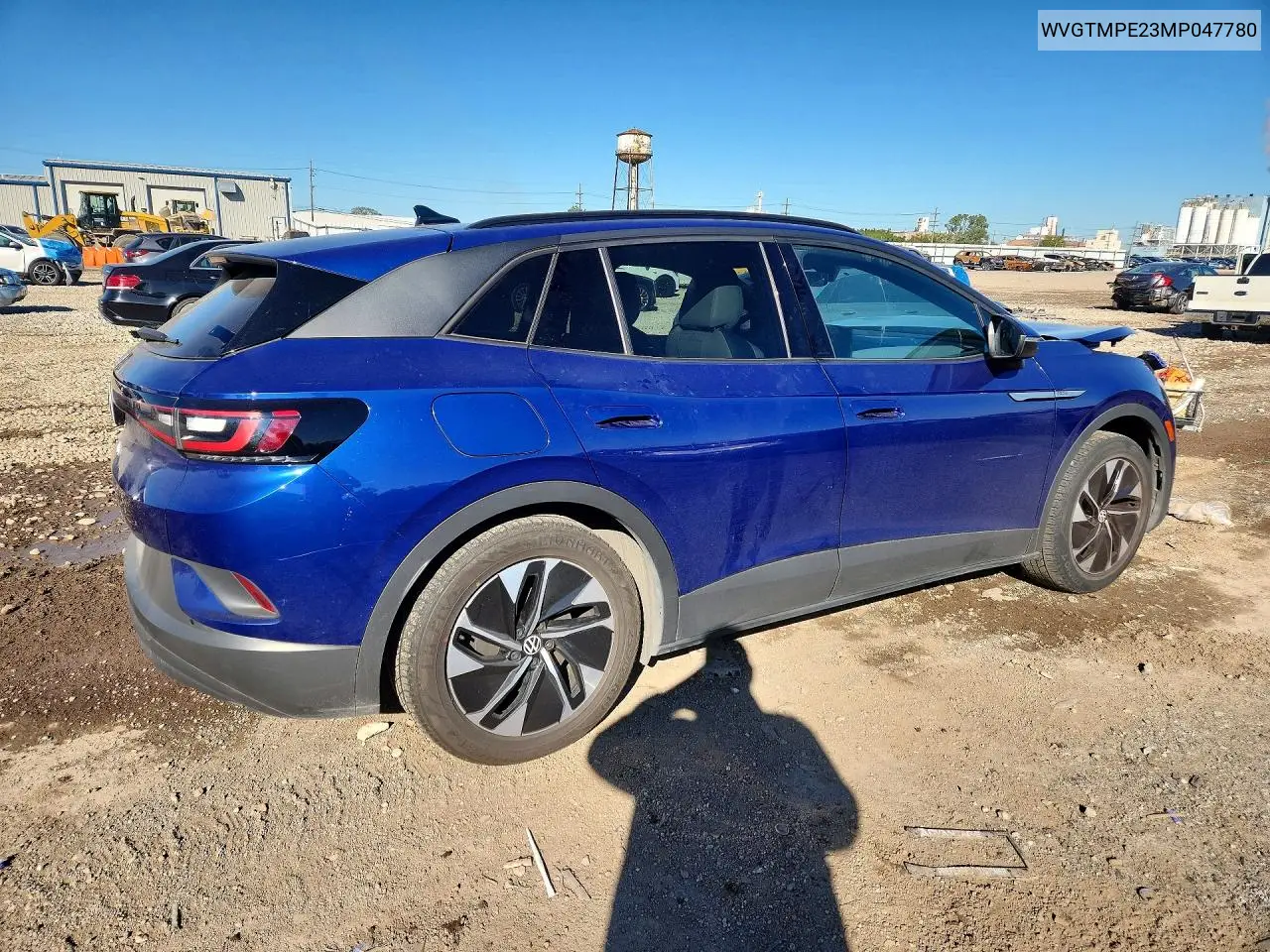 2021 VOLKSWAGEN ID.4 VIN WVGTMPE23MP047780 — фото 3