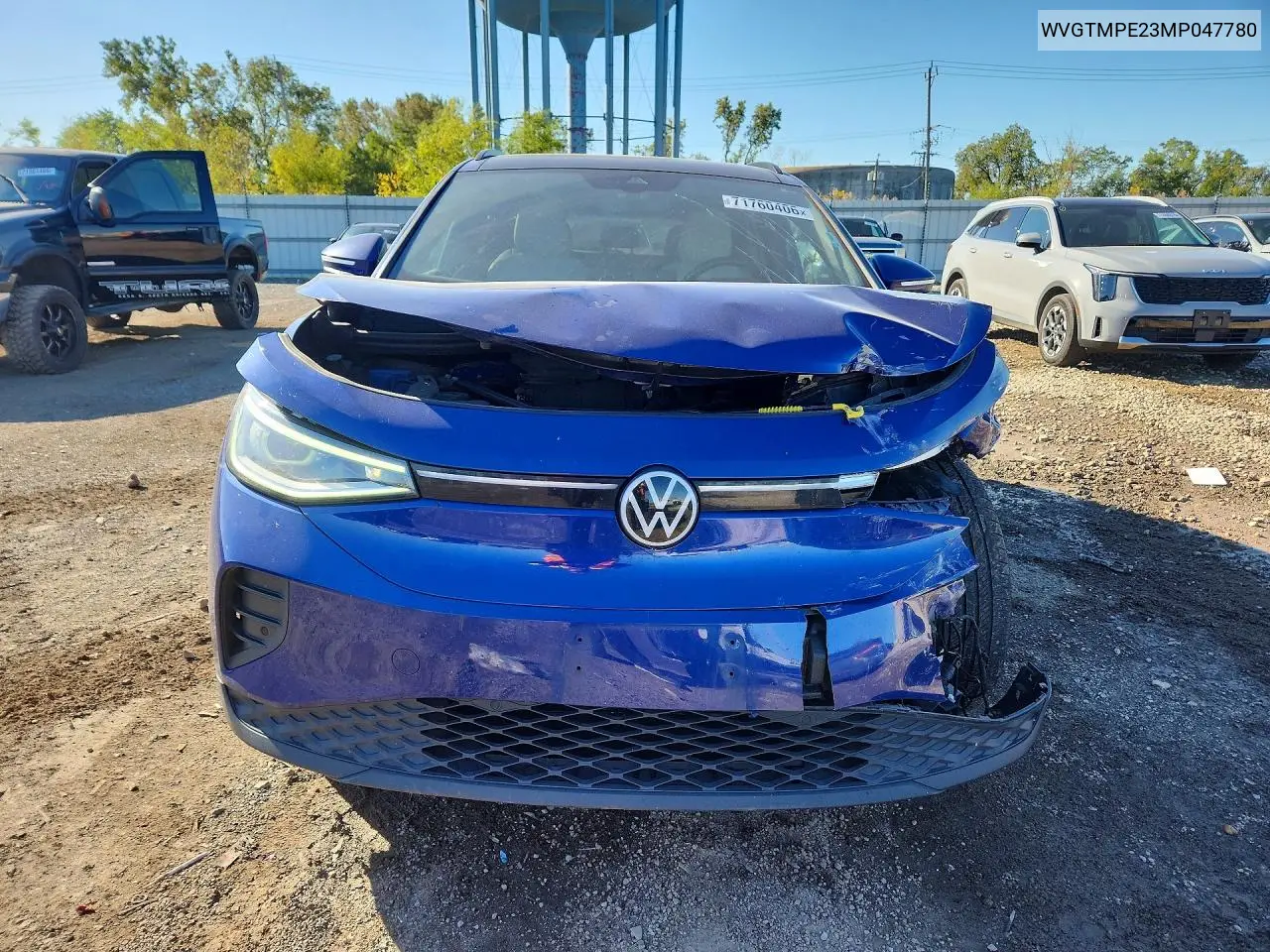 2021 VOLKSWAGEN ID.4 VIN WVGTMPE23MP047780 — фото 5
