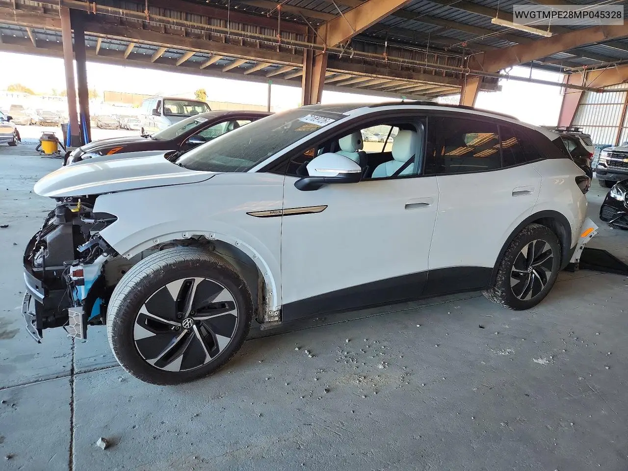 VOLKSWAGEN ID.4 2021, VIN WVGTMPE28MP045328
