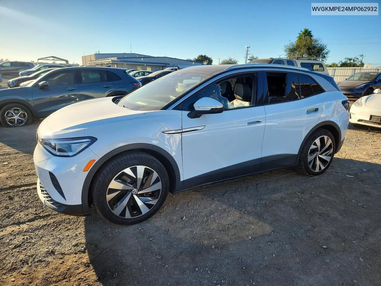 VOLKSWAGEN ID.4 2021, VIN WVGKMPE24MP062932