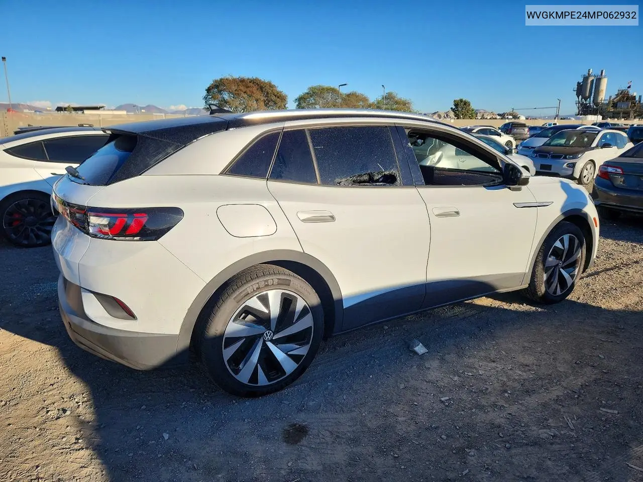 2021 VOLKSWAGEN ID.4 VIN WVGKMPE24MP062932 — фото 3